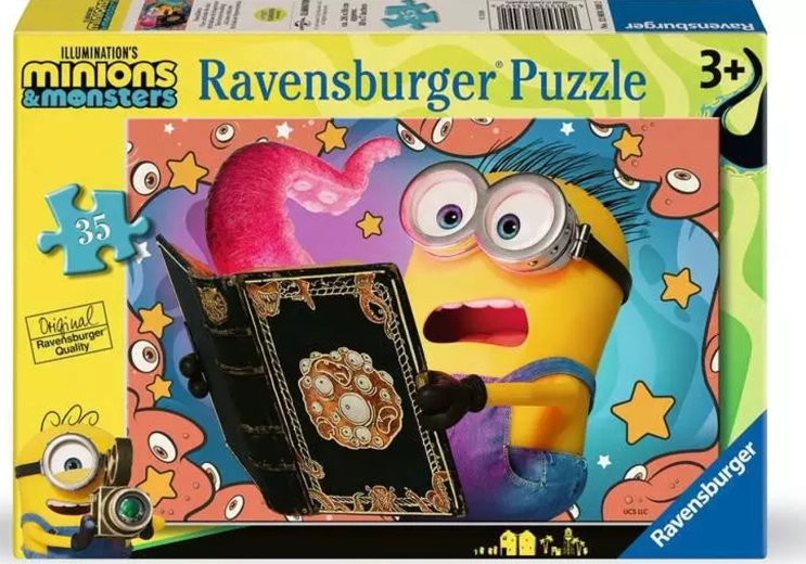 Ravensburger puzzle Mimoňi a monštrá 35 dielikov