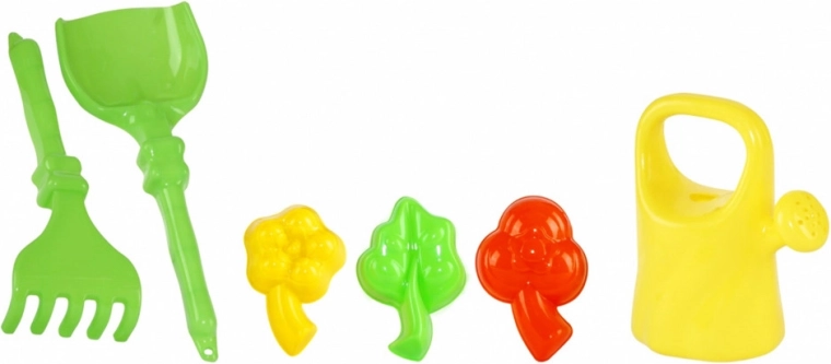 Súprava pieskových foriem a príslušenstva do piesku