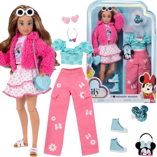 Disney ILY 4Ever módna bábika inšpirovaná Minnie s doplnkami 30 cm