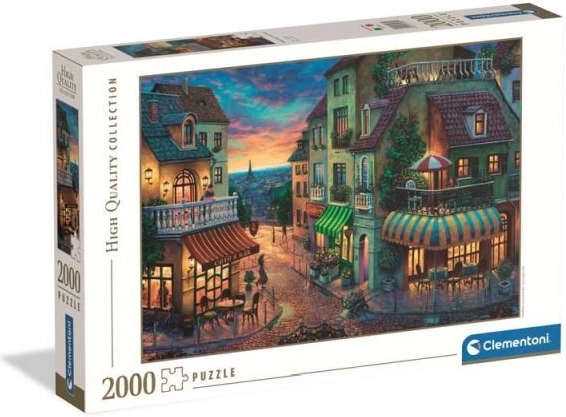 Puzzle Clementoni Prechádzky Parížom, 2000 dielikov