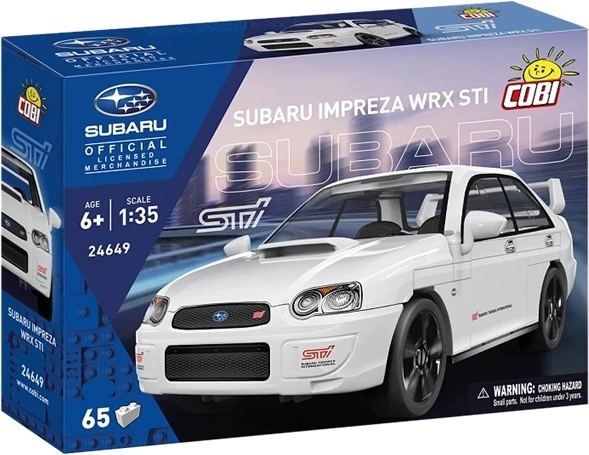 Cobi Subaru Impreza WRX STI – stavebnica 1:35 (65 dielikov)