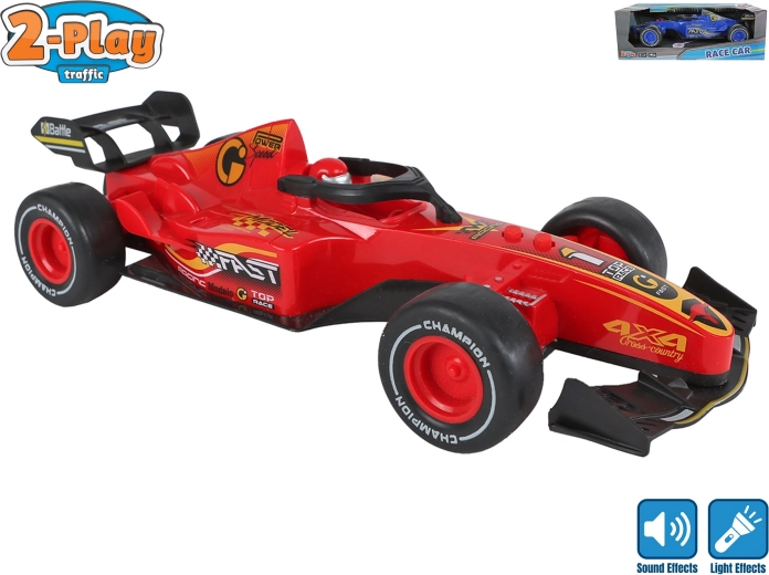 Formule so zotrvačníkovým pohonom 2-Play Traffic 26 cm so svetlom a zvukom