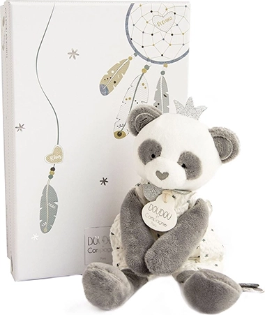 Doudou darčeková sada – plyšová panda 20 cm