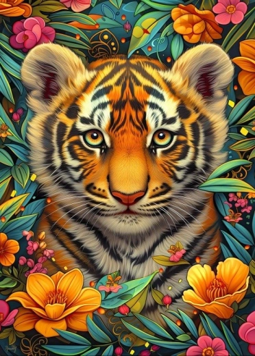 Puzzle Pozemské bábätká 300 dielikov BLUEBIRD