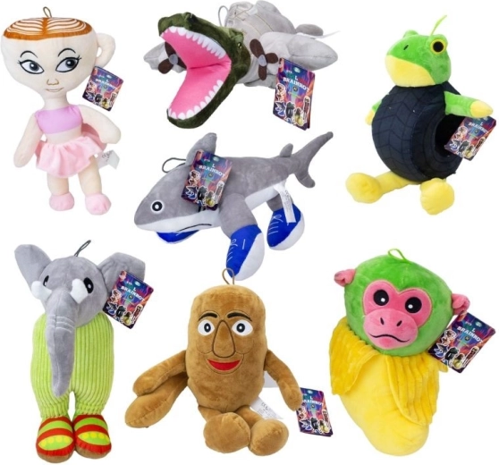 Plyšáci Brainrot AI – 7 druhov