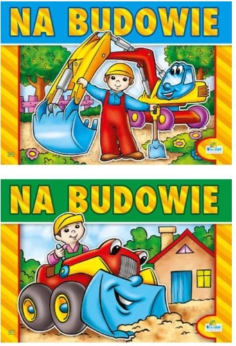 Omaľovánka Na stavbe
