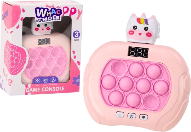 Hra Pop-It Jednorožec s efektmi svetiel a zvukov