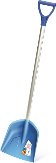 Detská lopata s hliníkovou násadou svetlomodrá