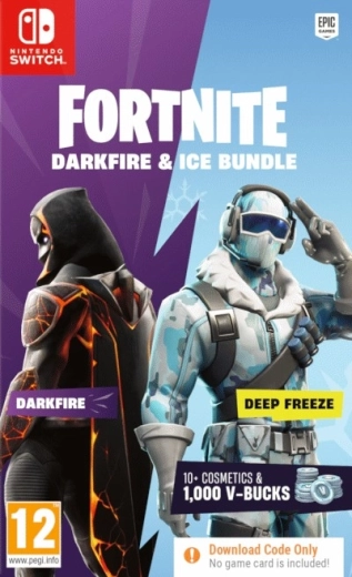 Nintendo Switch FORTNITE Darkfire & Ice Bundle – digitálny balíček s 1 000 V‑bucks
