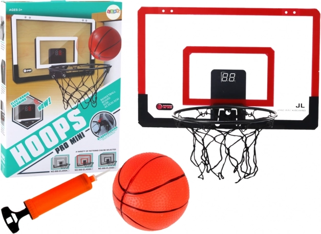 Domáci Basketbalový Kôš s Elektronickým Počítadlom a Zvukmi