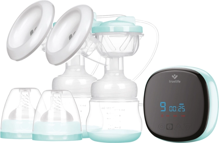 Elektrická dvojitá odsávačka materského mlieka TrueLife Nutrio BP