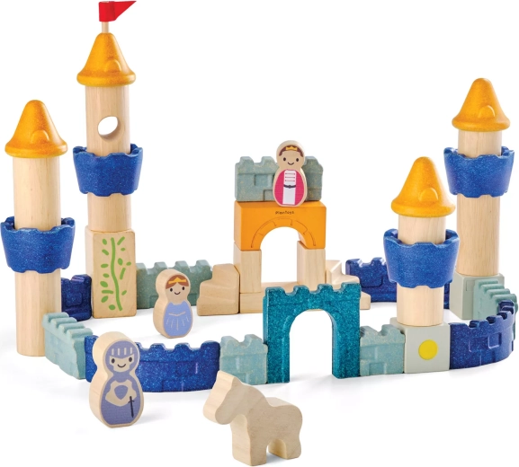 PlanToys stavebnica hrad (40 dielov)