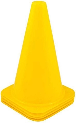 Merco tréningový športový kužeľ 23 cm žltý - 1 kus