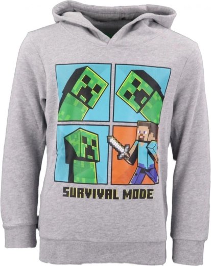 Mikina s kapucňou Minecraft survival mode