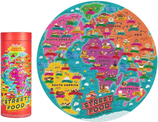 Puzzle pre milovníkov jedla 1000 dielikov Ridley's Games