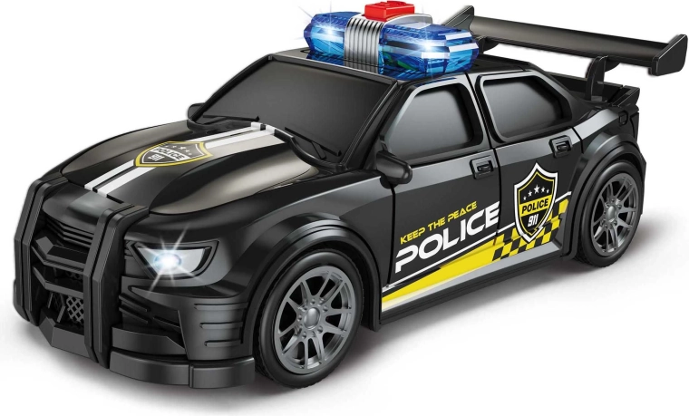 Policajné auto so svetelnými a zvukovými efektmi 16 cm