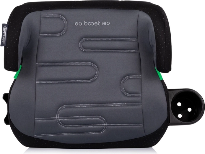 chipolino go boost i-size podsedák s isofix, 125–150 cm, charcoal