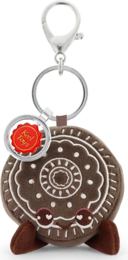 Keeleco prívesok na tašku čokoládová sušienka 12 cm