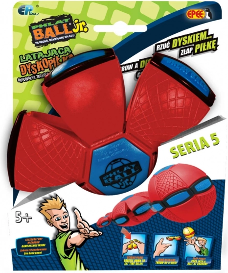 Phlat Ball junior 2v1 lietajúci disk meniaci sa na loptu 15 cm - 1 kus