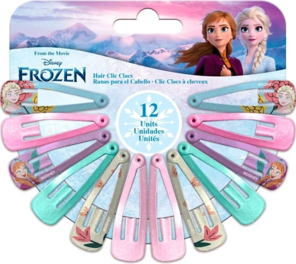 Sada sponiek do vlasov Frozen (12 ks)