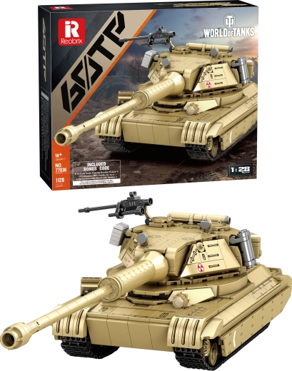 Stavebnica tanku T-44 World of Tanks 1128 dielikov