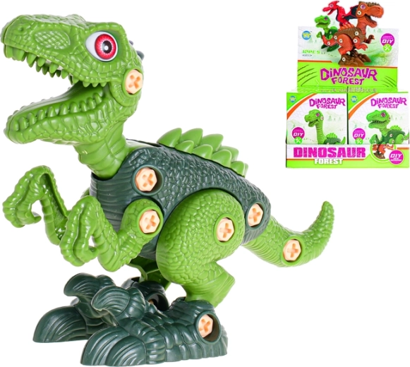 Skrutkovací dinosaurus - 1 kus