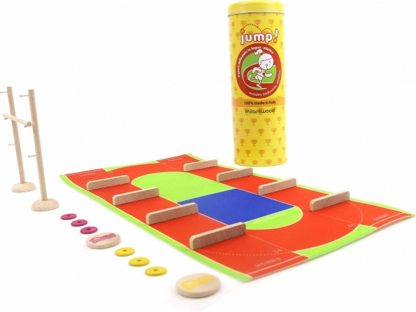 Milaniwood skok! atletická stolová hra z dreva