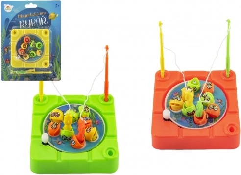 Magnetická rybárska hra – naťahovacie rybičky 10 × 10 cm