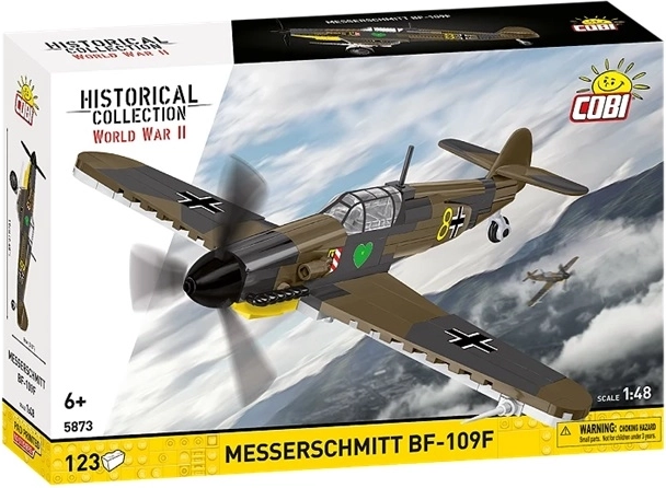 Cobi Historical Collection WWII Messerschmitt BF-109F stavebnica lietadla 1:48 (123 dielikov)