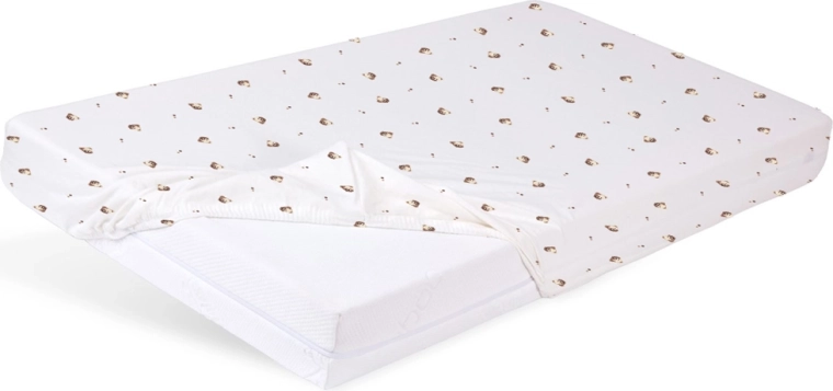 Babymatex napínacia jersey plachta do postieľky 60 × 120 cm medvedík – 1 kus