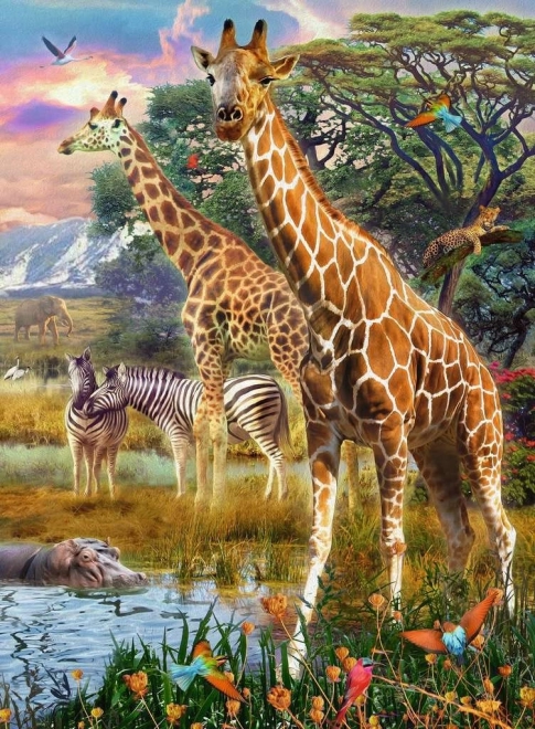 RAVENSBURGER puzzle savana XXL – 150 dielikov