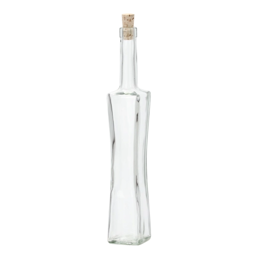 Sklenená fľaša Gran Quadro 500 ml so syntetickým korkom 19 mm