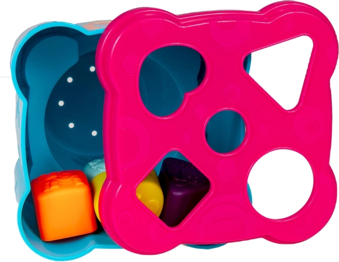 Tvarovací box s vekom a 4 kockami