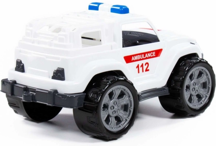 Masívna terénna konštrukcia a veľké kolesá