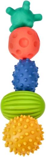 Rôzne textúry na zmyslové objavovanie