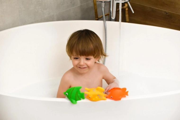 Zmyslová zábava vo vani