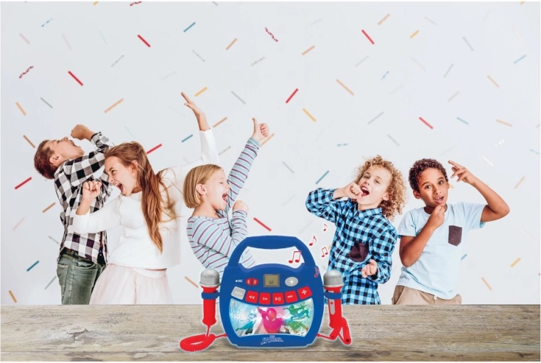 Svetelná šou a nahrávanie vystúpení