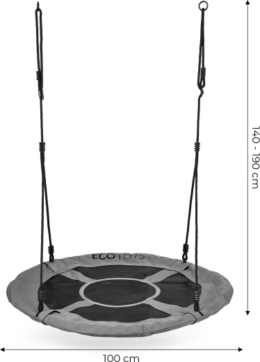 Veľké a pohodlné sedadlo 100 cm