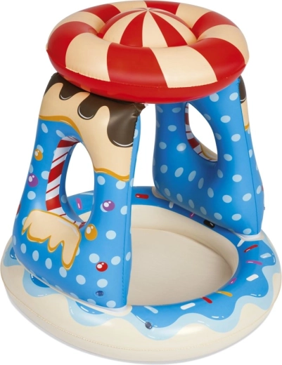 Tieň a pohodlie vďaka nafukovacej strieške