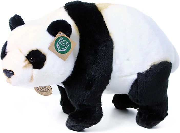Hebká plyšová panda na maznanie aj do postieľky