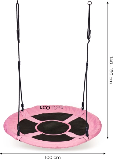 Veľký priemer 100 cm pre viac zábavy