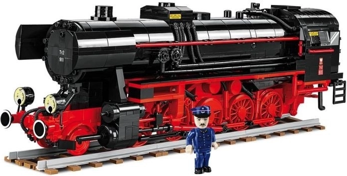 Detailná kabína a figúrky strojvodcov