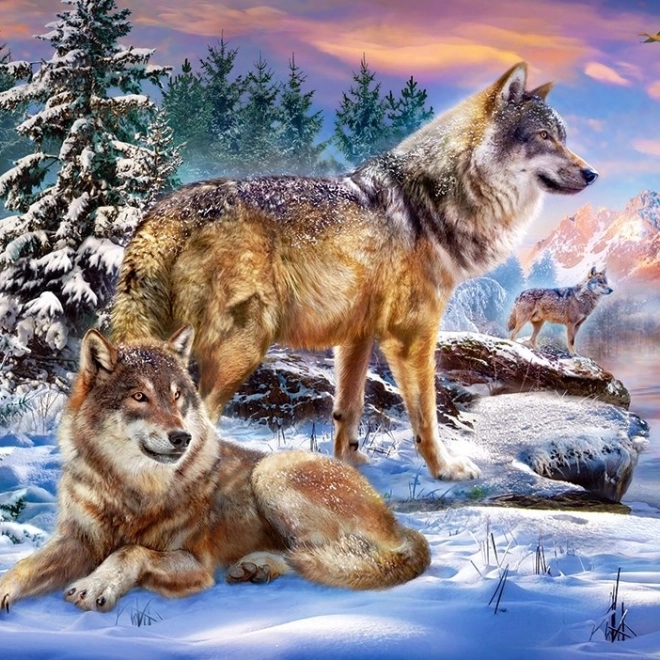 Puzzle 500 dielikov Wolfish Wonderland