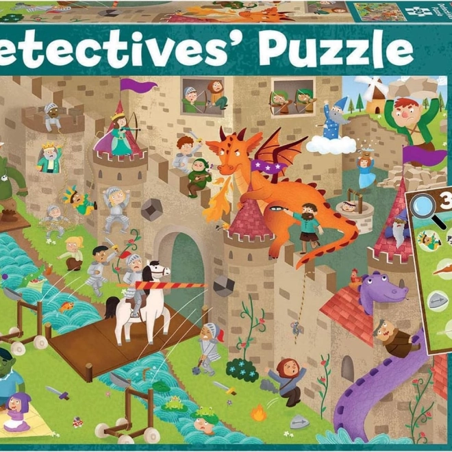 Educa detektívne puzzle Hrad 50 dielikov