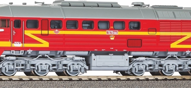 Dieselová lokomotíva T679 ČSD IV so zvukovým dekodérom