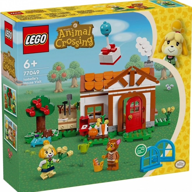 Lego Animal Crossing návšteva Isabelle stavebnica pre deti