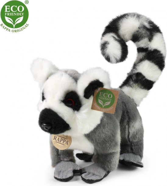 Plyšový lemur stojaci 28 cm