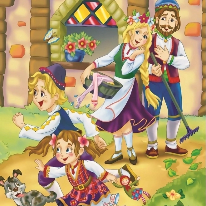 Puzzle ART PUZZLE šťastná rodina, 150 dielikov