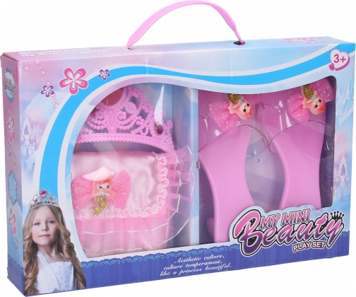 Princeznovský set s kabelkou a korunkou