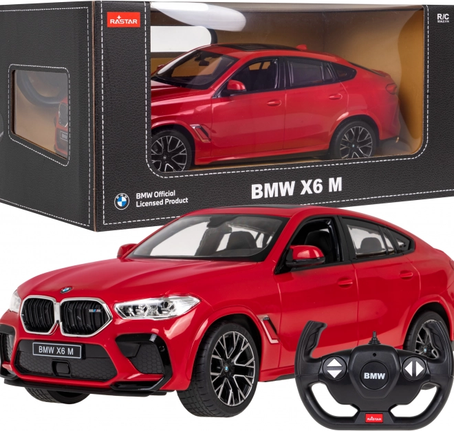 R/C BMW X6 M 1:14 RASTAR – Červené